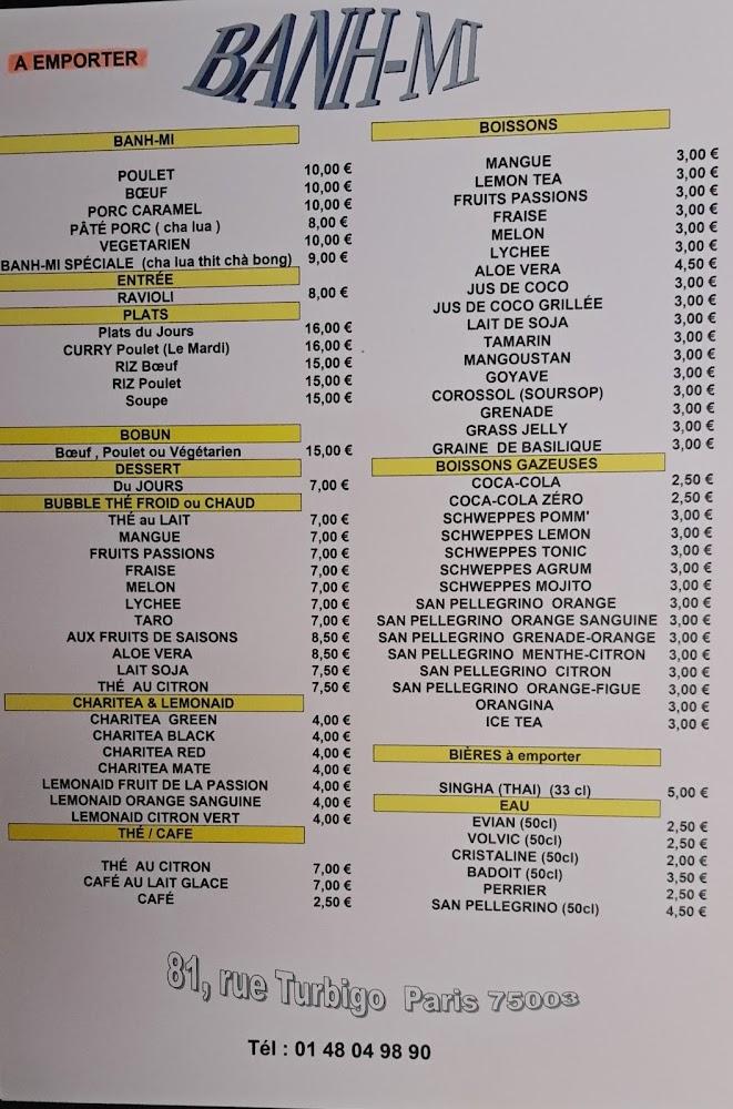 Banh Mi - Menu Image 1